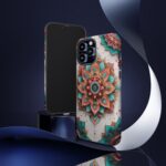 Mandala Phone Case, Colorful Floral Design, Bohemian Style, Tough Cases, Gift for Her