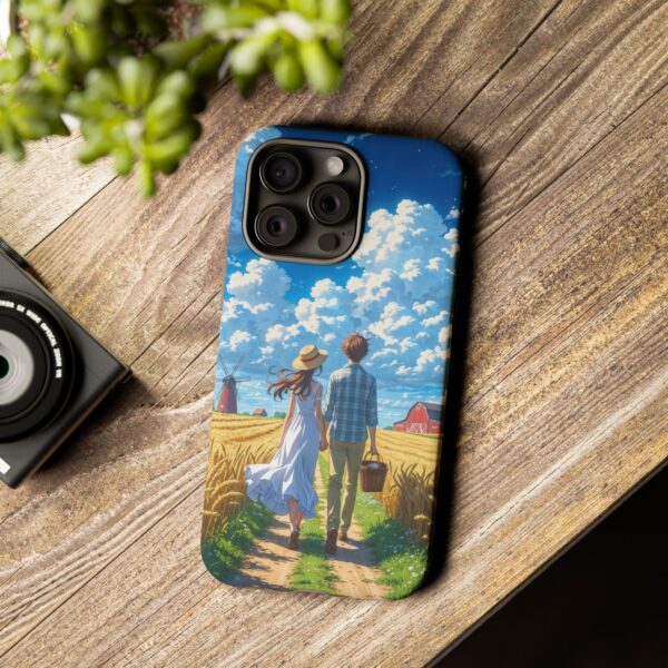 Couple Phone Case – Romantic Landscape Design
