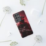 Red Urban Warrior Phone Case for Gamers & Action Fans