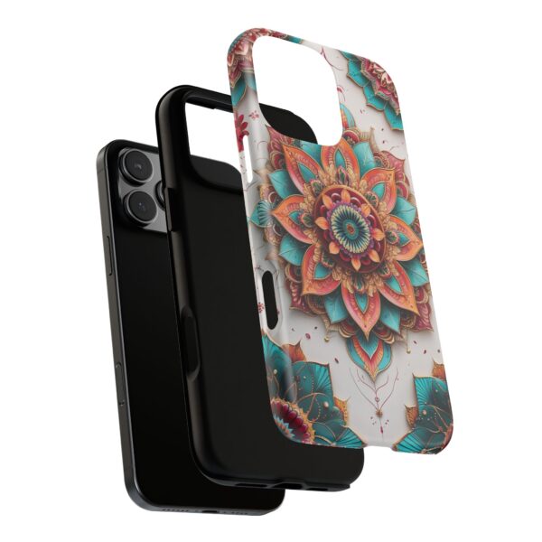 Mandala Phone Case, Colorful Floral Design, Bohemian Style, Tough Cases, Gift for Her