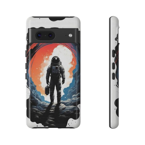 Astronaut Case, Tough Phone Cover, Galaxy Art Protector, Space Lover Gift, Unique Mobile Accessory