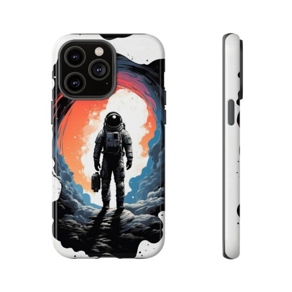 Astronaut Case, Tough Phone Cover, Galaxy Art Protector, Space Lover Gift, Unique Mobile Accessory