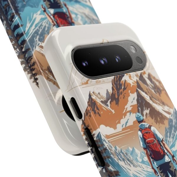Adventure Phone Case, Mountain Hiking Phone Cover, Outdoor Enthusiast Gift, Nature Lover Accessory, Travel Cell Phone Protector