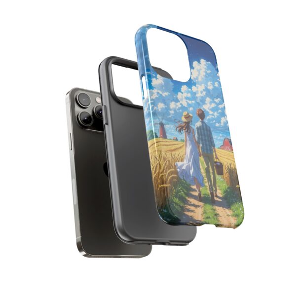 Couple Phone Case – Romantic Landscape Design