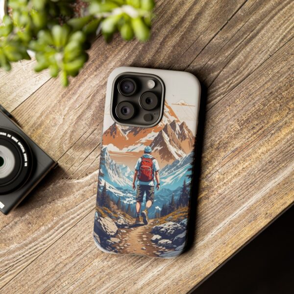 Adventure Phone Case, Mountain Hiking Phone Cover, Outdoor Enthusiast Gift, Nature Lover Accessory, Travel Cell Phone Protector