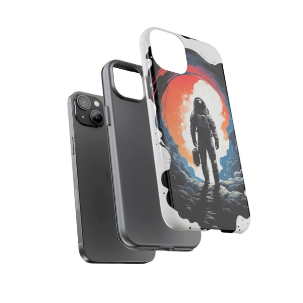 Astronaut Case, Tough Phone Cover, Galaxy Art Protector, Space Lover Gift, Unique Mobile Accessory