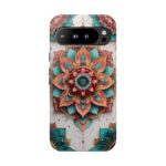 Mandala Phone Case, Colorful Floral Design, Bohemian Style, Tough Cases, Gift for Her