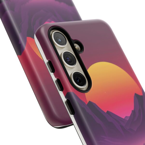 Mountain Sunset Phone Case - Tough Cases for Nature Lovers