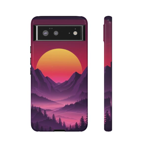Mountain Sunset Phone Case - Tough Cases for Nature Lovers