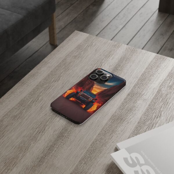 Adventure Jeep Slim Phone Case - Perfect for Off-Road Enthusiasts