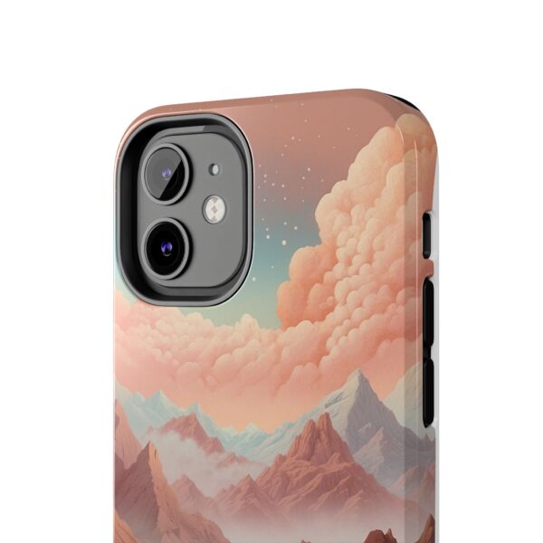 Mountain Reflection Tough Phone Case - Nature-Inspired Design for Adventurers