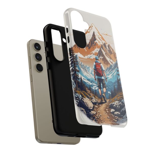 Adventure Phone Case, Mountain Hiking Phone Cover, Outdoor Enthusiast Gift, Nature Lover Accessory, Travel Cell Phone Protector