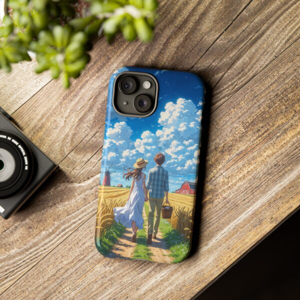 Couple Phone Case – Romantic Landscape Design