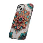 Mandala Phone Case, Colorful Floral Design, Bohemian Style, Tough Cases, Gift for Her