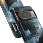 Stormy Seas Tough Phone Case - Pirate Ship Design