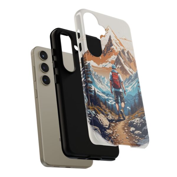 Adventure Phone Case, Mountain Hiking Phone Cover, Outdoor Enthusiast Gift, Nature Lover Accessory, Travel Cell Phone Protector