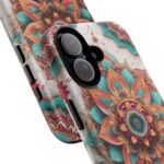 Mandala Phone Case, Colorful Floral Design, Bohemian Style, Tough Cases, Gift for Her