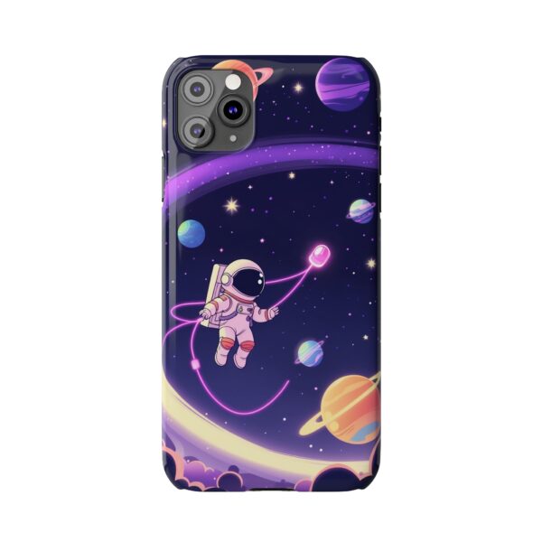 Space Astronaut Slim Phone Case