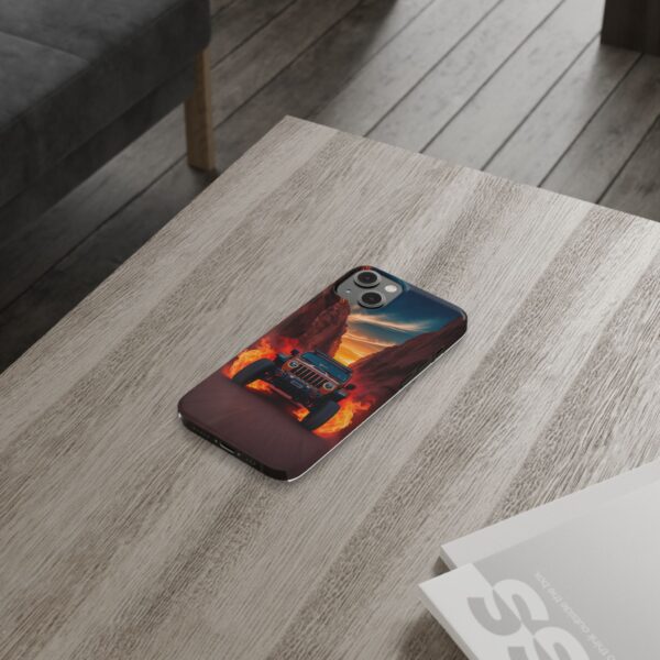 Adventure Jeep Slim Phone Case - Perfect for Off-Road Enthusiasts