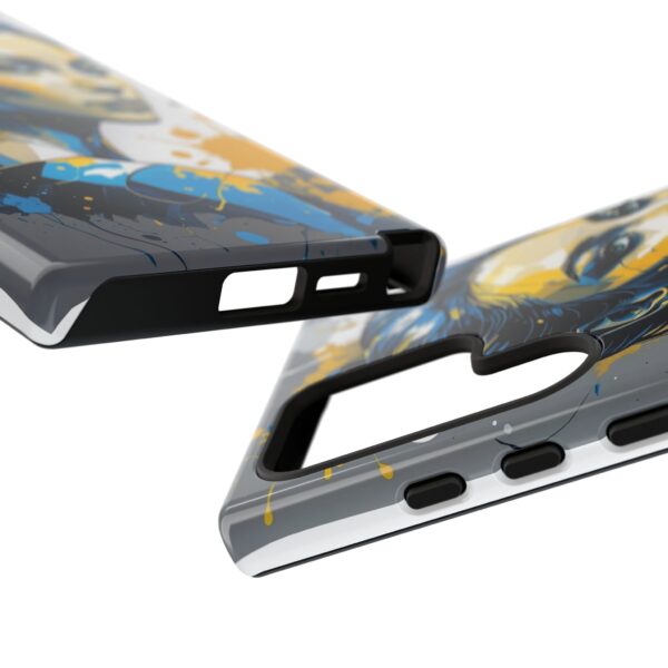 Vibrant, Artistic Tough Phone Case, Modern Art, Smartphone Accessories