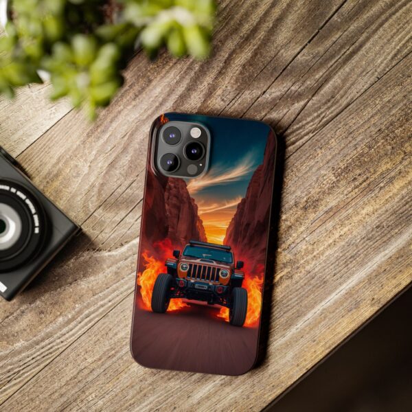 Adventure Jeep Slim Phone Case - Perfect for Off-Road Enthusiasts