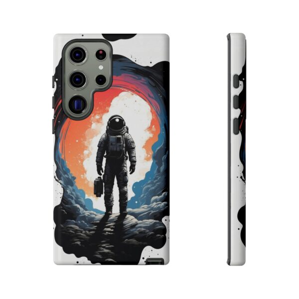 Astronaut Case, Tough Phone Cover, Galaxy Art Protector, Space Lover Gift, Unique Mobile Accessory