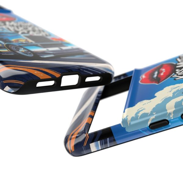 Cool Phone Case for Truck Lovers, Trucking Gifts, Unique Truck Driver Accessories, Kiss Mutha Truckin Cash Design, Fun Car Enthusiast Gift