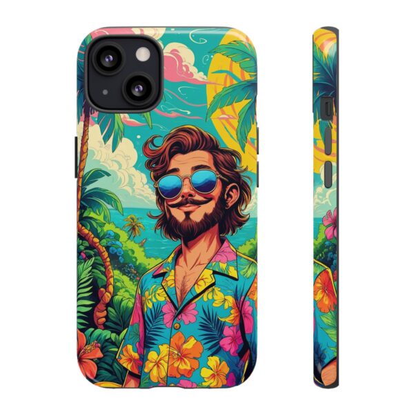 Stylish Hawaiian Tough Phone Case - Perfect for Trendsetters & Everyday Use