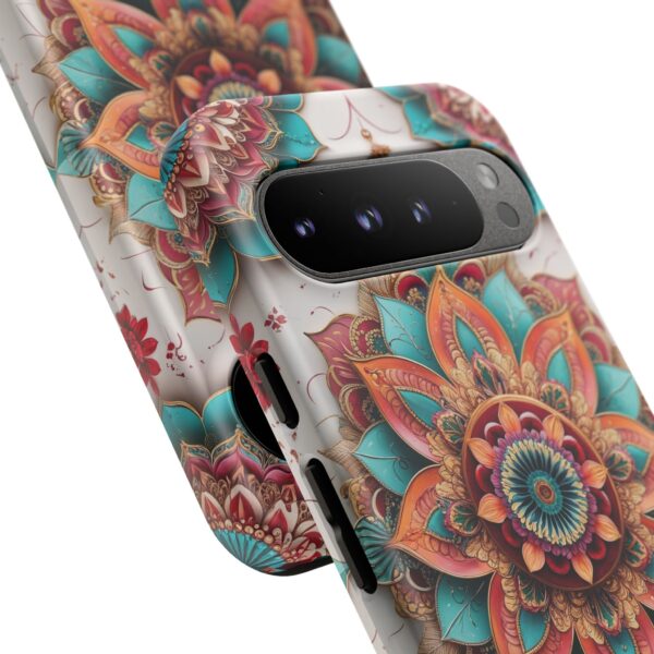Mandala Phone Case, Colorful Floral Design, Bohemian Style, Tough Cases, Gift for Her