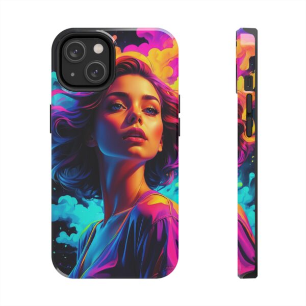 Vibrant, Colorful Woman Design - Tough Phone Case