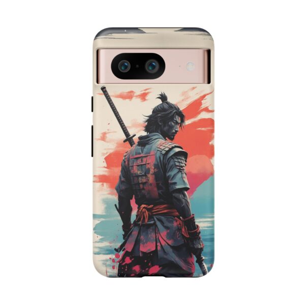 Samurai Warrior Phone Case, Tough Cases, Unique Phone Accessories, Phone Cover Gift, Gamer Phone Decor, Anime Style Case