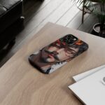 Fiery Design, Anime Style, Unique Cell Phone Accessory, Strong and Stylish