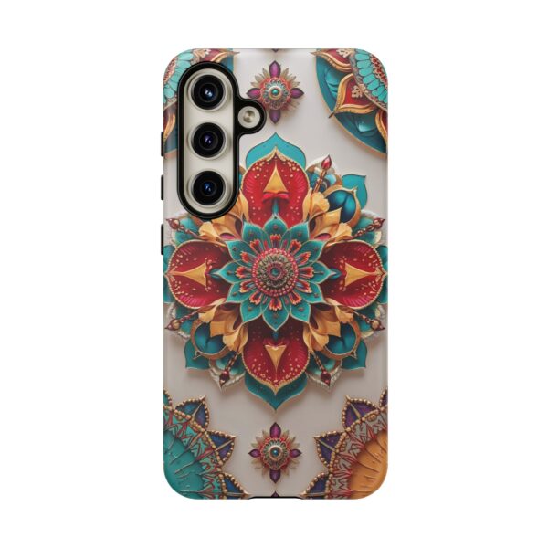 Colorful Mandala Phone Cover, Bohemian Style Accessory, Unique Gift for Her, Stylish Smartphone Protection