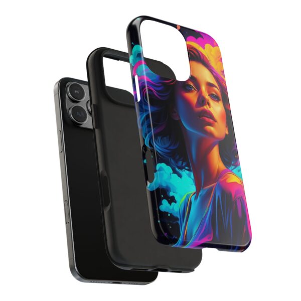Vibrant, Colorful Woman Design - Tough Phone Case