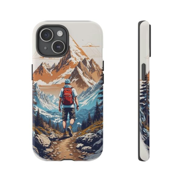 Adventure Phone Case, Mountain Hiking Phone Cover, Outdoor Enthusiast Gift, Nature Lover Accessory, Travel Cell Phone Protector