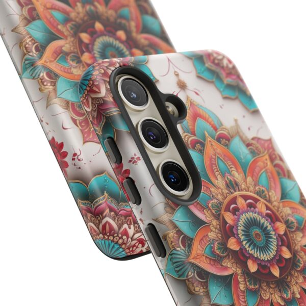 Mandala Phone Case, Colorful Floral Design, Bohemian Style, Tough Cases, Gift for Her