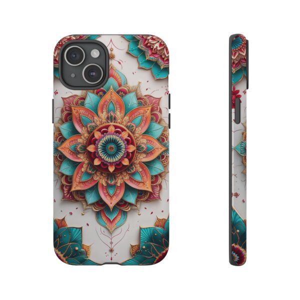 Mandala Phone Case, Colorful Floral Design, Bohemian Style, Tough Cases, Gift for Her