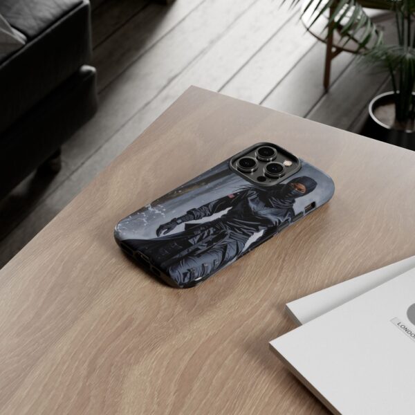 Artistic Phone Case, Ninja Aesthetic, Unique Smartphone Cover, Adventurous Spirit