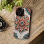 Mandala Phone Case, Colorful Floral Design, Bohemian Style, Tough Cases, Gift for Her