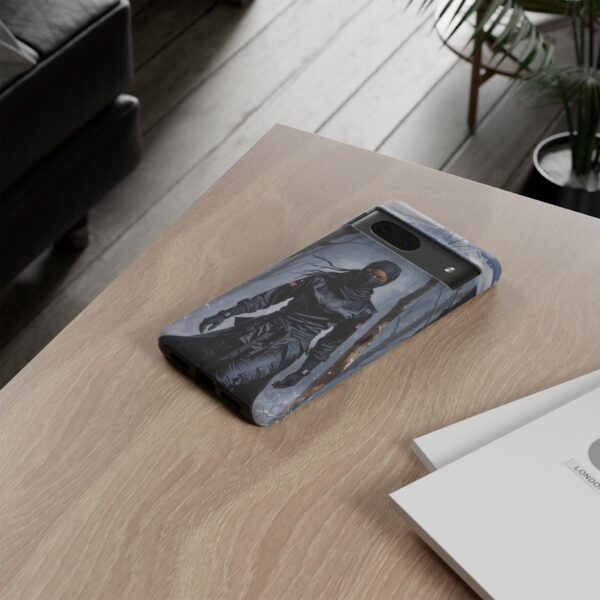 Artistic Phone Case, Ninja Aesthetic, Unique Smartphone Cover, Adventurous Spirit