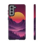 Mountain Sunset Phone Case - Tough Cases for Nature Lovers