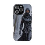 Artistic Phone Case, Ninja Aesthetic, Unique Smartphone Cover, Adventurous Spirit