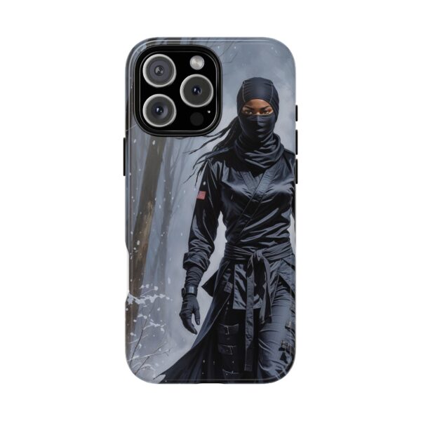 Artistic Phone Case, Ninja Aesthetic, Unique Smartphone Cover, Adventurous Spirit