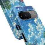 Dog-Themed Phone Case, Whimsical Pet Lover Case, Cute Animal Accessory, Nature Scene Protection, Gift for Dog Owners