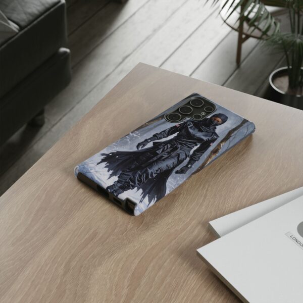 Artistic Phone Case, Ninja Aesthetic, Unique Smartphone Cover, Adventurous Spirit