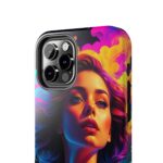 Vibrant, Colorful Woman Design - Tough Phone Case