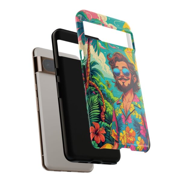 Stylish Hawaiian Tough Phone Case - Perfect for Trendsetters & Everyday Use