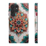 Mandala Phone Case, Colorful Floral Design, Bohemian Style, Tough Cases, Gift for Her
