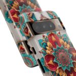 Colorful Mandala Phone Cover, Bohemian Style Accessory, Unique Gift for Her, Stylish Smartphone Protection