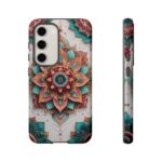 Mandala Phone Case, Colorful Floral Design, Bohemian Style, Tough Cases, Gift for Her